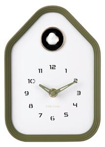 NÁSTENNÉ HODINY zelená 14/20/7 cm Karlsson - Hodiny, Online Only