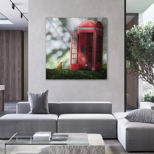 Obraz na plátne Londýnsky stánok - Zehem Chong Rozmery: 30 x 30 cm