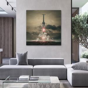 Obraz na plátne Veľká striekačka - Zehem Chong Rozmery: 30 x 30 cm