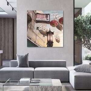 Obraz na plátne Lode na oblohe - Zehem Chong Rozmery: 30 x 30 cm