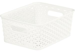 Curver Úložný box MY STYLE S krémovo biela