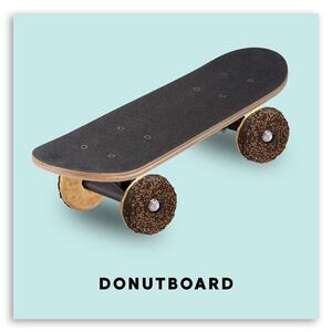 Obraz na plátne Skateboardový donut - Bekir Ceylan Rozmery: 30 x 30 cm
