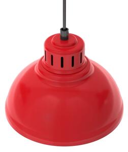 Luster na lanku SVEN 3xE27/15W/230V červená