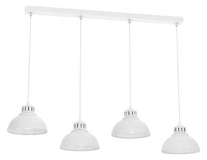 Luster na lanku SVEN 4xE27/15W/230V biela