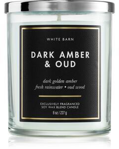 Bath & Body Works Dark Amber & Oud Sviečka 227 g