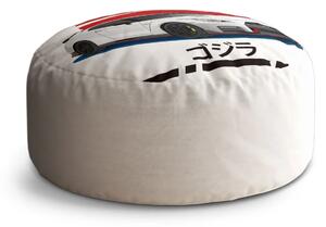 Sablio Taburet Circle Nissan GTR 35 Japonské slnko: 38x48 cm