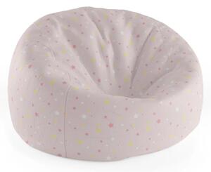 Sablio Sedací vak Cocoon Hviezdy a bodky - 75 x 45 x 35 cm