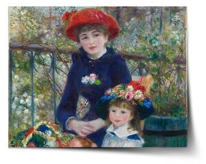 Sablio Plagát Dve sestry (Na terase) - Pierre-Auguste Renoir - 60x40 cm
