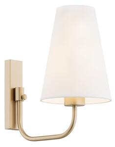 Argon 8312 - Nástenná lampa SAFIANO 1xE27/15W/230V zlatá