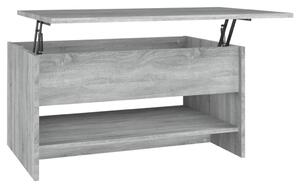 Konferenčný stolík sivý sonoma 80x50x40 spracované drevo