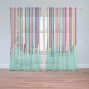 Sablio Záclony Stekajúca farba: 2ks 150x250cm