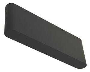 LED Vonkajšie nástenné svietidlo FLOW LED/9W/230V IP54 4000K čierna