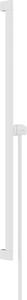 Hansgrohe Unica, sprchová tyč E Puro 900 mm s ľahko posuvným držiakom a sprchovou hadicou, biela matná, HAN-24403700