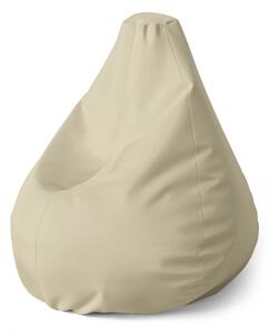 Sablio Sedací vak Pear Piesková - 70 x 95 x 15 cm