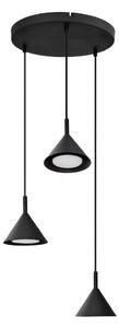 Luster na lanku ETNA 3xGX53/10W/230V čierna
