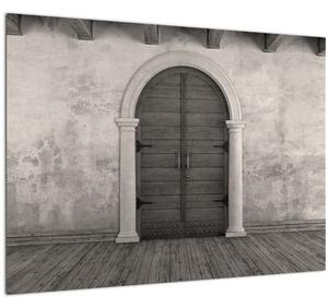 Obraz - Tajomné dvere (70x50 cm)