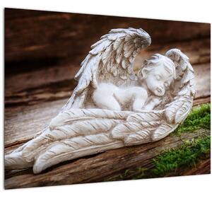 Obraz - Spiaci anjelik (70x50 cm)