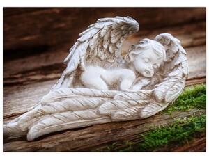 Obraz - Spiaci anjelik (70x50 cm)