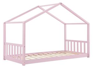 Detská posteľ Paulina 90 x 200 cm - ružová