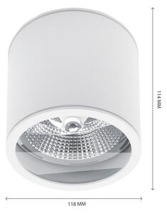 Kúpeľňové bodové svietidlo CHLOE AR111 1xGU10/15W/230V IP44 okrúhly biela