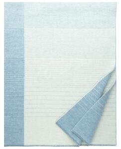 Vlnená deka Kaamos 150x200, prírodne farbená modrá / Finnsheep