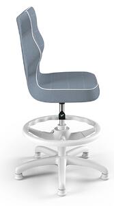 Kancelárska stolička Petit - modrá Rozmer: 119 - 142 cm
