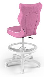 Kancelárska stolička Petit - ružová Rozmer: 119 - 142 cm