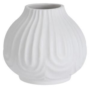 DekorStyle Porcelánová váza 12x11 cm biela