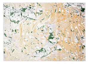 Kusový koberec Tonstera krémový 120x170cm