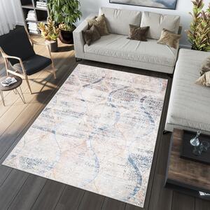 Moderný koberec v hnedých odtieňoch s jemným vzorom Šírka: 120 cm | Dĺžka: 170 cm