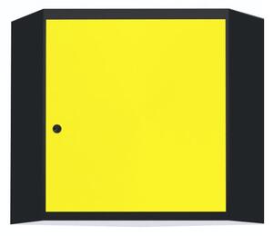 TvojRegal Kovová dielenská skrinka rohová veľká Farebné prevednie: Žltá