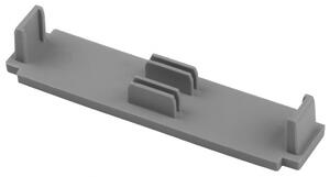 Dvojitý koncovka pre PVC stropnú koľajnicu šedá - 2 ks 1234