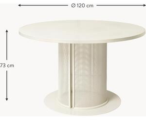Okrúhly záhradný jedálenský stôl Bauhaus