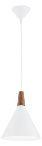 Argon 8630 - Luster na lanku KEGEL 1xE27/15W/230V biela