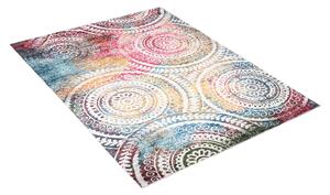 Trendový farebný koberec so vzorom mandál Viacfarebná Šírka: 80 cm | Dĺžka: 150 cm