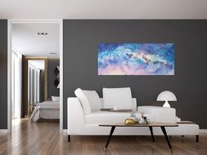 Obraz - Mliečna dráha, aquarel (120x50 cm)