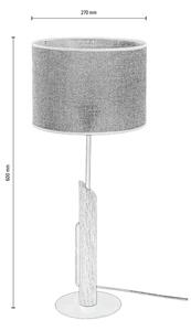 BRITOP Lighting Stolová lampa COLETTE JUTE, 1xMax.60W, jutové tienidlo, olejovaný dub, B