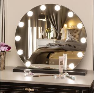 Brilagi - LED stmievateľné make-up zrkadlo HOLLYWOOD LED/12W/230V 3000-6500K