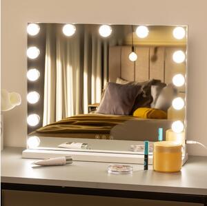 Brilagi - LED stmievateľné make-up zrkadlo HOLLYWOOD LED/15W/230V 3000/4000/6500