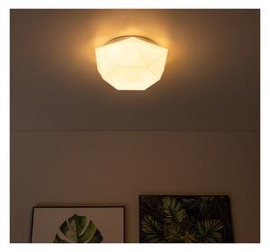Spot-Light Stropné LED svietidlo GEA, 1xLED 12W, biele sklenené tienidlo