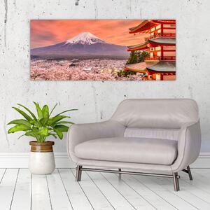 Obraz - Fujiyoshida, Japonsko (120x50 cm)