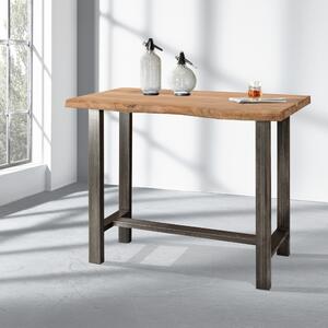 Barový stôl GURU akácia stone/kov