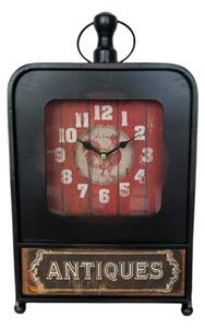 Stolové vintage hodiny kovové "Antiques" 20x34 CM (ID00020018 )