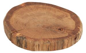 ČistéDrevo Podložka z dubového dreva 15-20 cm