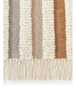 Ručne tkaný kelim koberec so strapcami Calais
