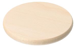 ČistéDrevo Súprava 6 okrúhlych podložiek z bukového dreva
