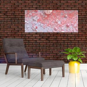 Obraz - Prímorská atmosféra v ružových odtieňoch (120x50 cm)