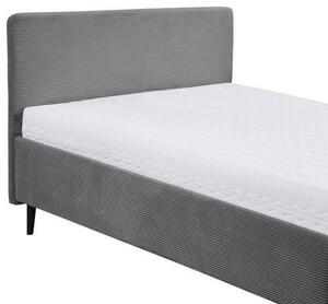 ČALÚNENÁ POSTEĽ, 140/200 cm tmavosivá MID.YOU - Online Only spálne, Online Only