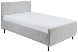 ČALÚNENÁ POSTEĽ, 140/200 cm svetlosivá MID.YOU - Online Only spálne, Online Only