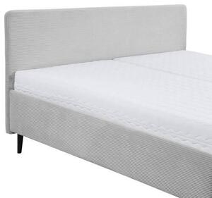 ČALÚNENÁ POSTEĽ, 160/200 cm, svetlosivá MID.YOU - Online Only spálne, Online Only
